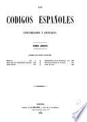 Los Códigos españoles concordados y anotados, 6
