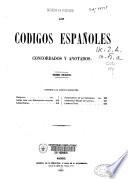 Los códigos españoles, concordados y anotados