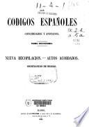 Los códigos españoles, concordados y anotados