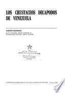 Los crustáceos decápodos de Venezuela