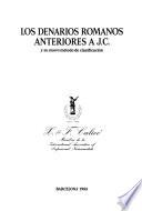 Los Denarios romanos anteriores a J.C. y su nuevo método de clasificación