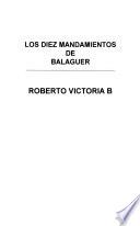 Los diez mandamientos de Balaguer