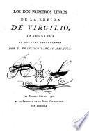 Los Dos primeros libros de la Eneida de Virgilio