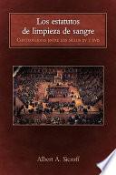 Los estatutos de limpieza de sangre