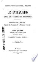 Los extranjeros ante los tribunales franceses