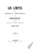 Los límites de la antigua provincia del Paraguay