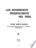 Los monumentos arqueológicos del Perú