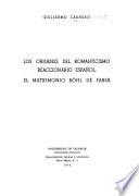 Los orígenes del romanticismo reaccionario español