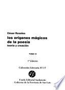 Los orígenes mágicos de la poesía : teoría y creación. 1. ed