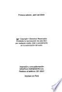 Los partidos políticos y las elecciones del 2000