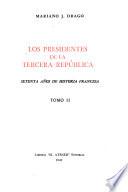Los presidentes de la Tercera República