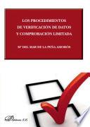 Los procedimientos de verificación de datos y comprobación limitada