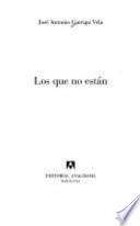 Los que no están