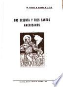 Los sesenta y tres santos americanos