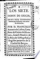Los Siete Sabios de Grecia