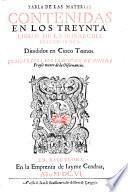 Los treynta libros de la monarchia ecclesiastica, o Historia vniuersal del mundo diuididos en cinco tomos ... Compuestos por fray Iuan de Pineda frayle menor de la Obseruancia ... Primero volumen de la primera parte. ..