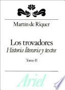 Los trovadores