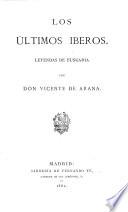Los últimos iberos