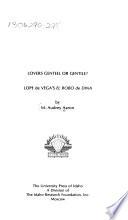 Lovers Genteel Or Gentile?