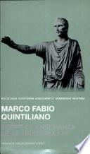M. Fabii Quintiliani De institutione oratoria libri I-III