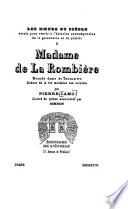 Madame de la Rombière, grande dame de Tananarive