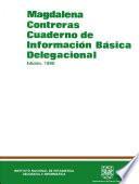 Magdalena Contreras. Cuaderno de información básica delegacional 1990