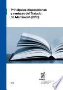 Main Provisions and Benefits of the Marrakesh Treaty (2013) (Spanish version)