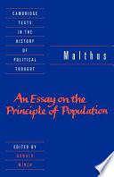 Malthus: 'An Essay on the Principle of Population'
