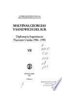 Malvinas, Georgias y Sandwich del Sur: 1986-1990 (2 pts.)