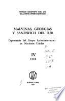 Malvinas, Georgias y Sandwich del Sur: Diplomacia del Grupo Latinoamericano en Naciones Unidas: 1982