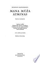 Mana mūža atmin̦as