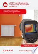 Mantenimiento correctivo de instalaciones caloríficas. IMAR0408