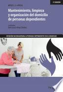 Mantenimiento, limpieza y organización del domicilio de personas dependientes