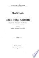 Manual das familias naturaes phanerogamas
