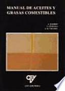 Manual de aceites y grasas comestibles
