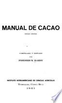 Manual de cacao
