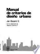 Manual de criterios de diseño urbano