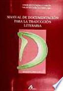 Manual de documentación para la traducción literaria