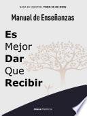 Manual de Enseñanzas Es Mejor Dar Que Recibir
