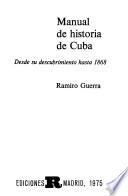 Manual de historia de Cuba