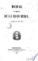 Manual de historia de la Edad Media