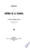 Manual de historia de la filosofía