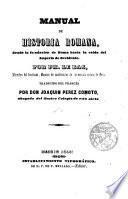 Manual de Historia romana