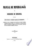 Manual de mineralogía y nociones de geología