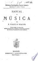Manual de música