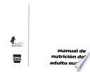 Manual de nutrición del adulto mayor