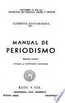 Manual de periodismo