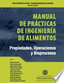Manual de prácticas de Ingeniería de Alimentos