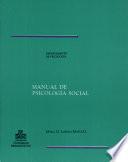 Manual de psicología social
