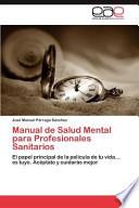 Manual de Salud Mental Para Profesionales Sanitarios